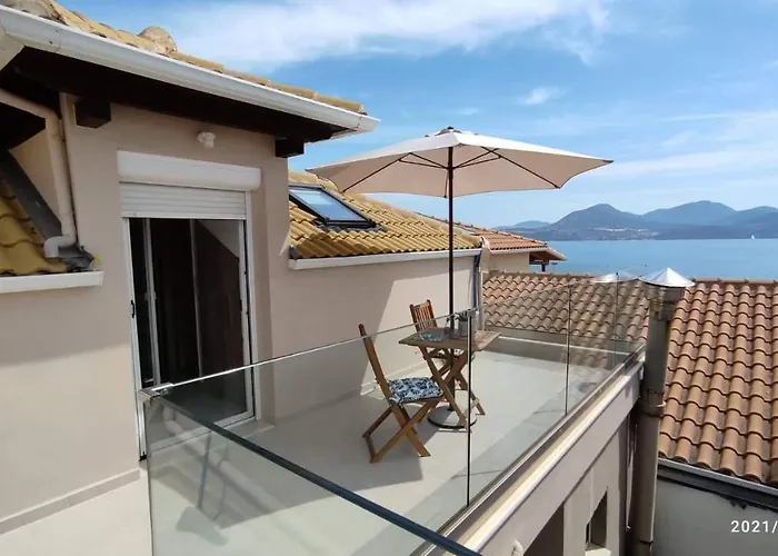 דירה Lefkas Sunrise Luxury Appartments